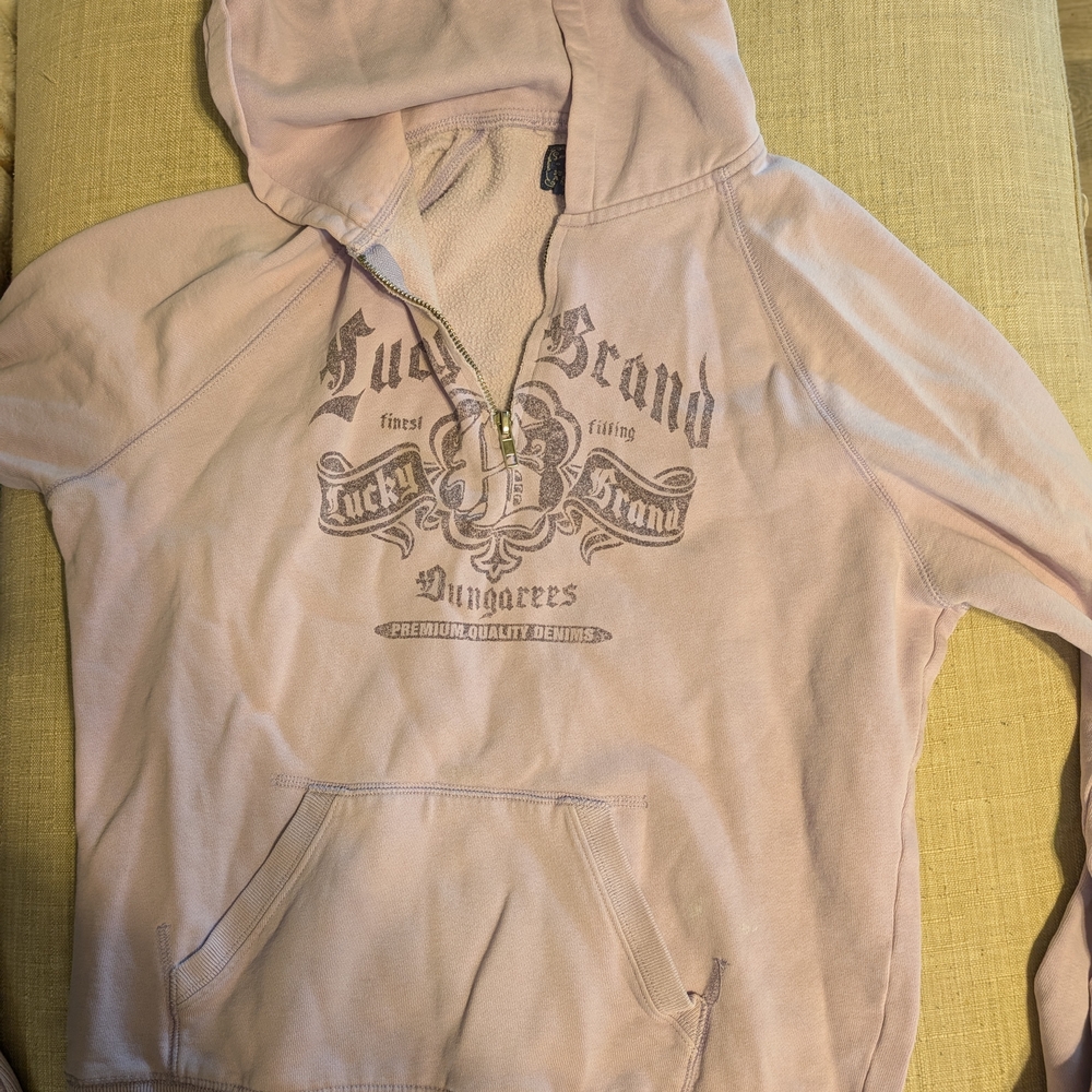 Pink Graphic Hoodie